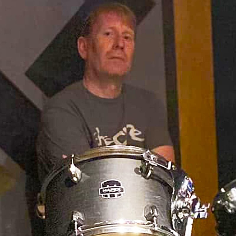 Paul Lester, drums of The Salamanders